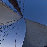 voile d'un bateau